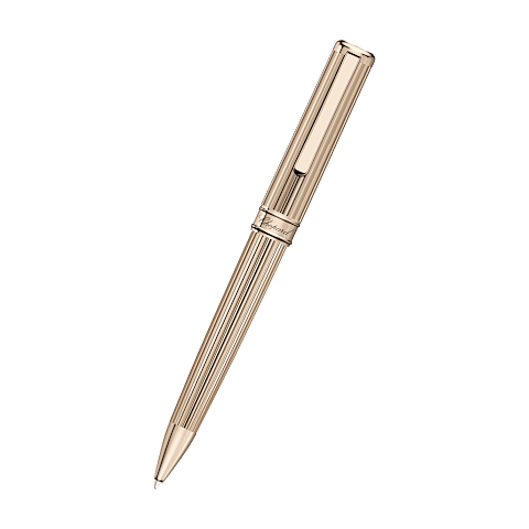 Agrandir {0}Chopard M&eacute;tal rose dor&eacute; Stylo &agrave; bille Classic front view