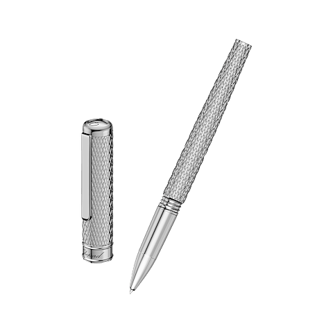 Enlarge {0}Chopard Silver-toned metal Classic rollerball pen open pen front view