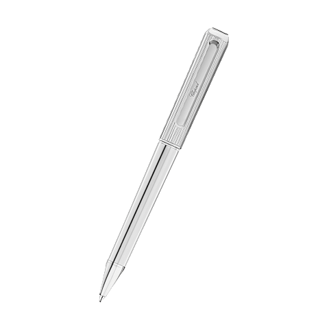 Chopard Stainless steel  Happy Diamonds Ballpoint Pen front view