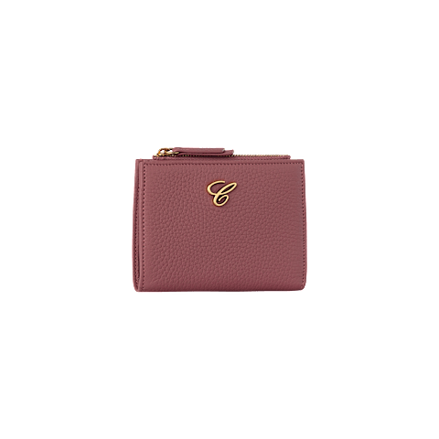 Enlarge {0}Chopard Classic Grained Calfskin Small leather goods for women - front view
