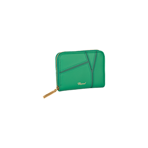 Enlarge {0}Chopard Diamond collection Calfskin Small leather goods for women - front view