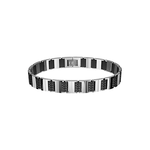 Enlarge {0}Chopard Classic Racing bracelet - Rubber Bracelet - front view