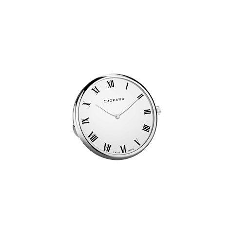 Enlarge {0}Chopard Silver-toned Classic table clock front view