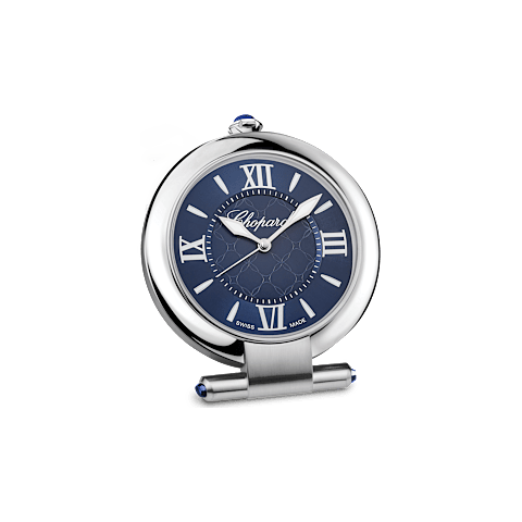 Agrandir {0}Chopard m&eacute;tal argent&eacute; Pendulette de bureau Imperiale vue avant