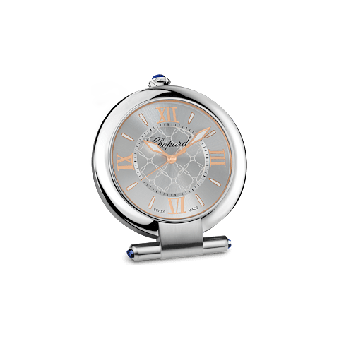 Chopard Stainless steel - Silver-toned finish IMPERIALE ALARM CLOCK front view