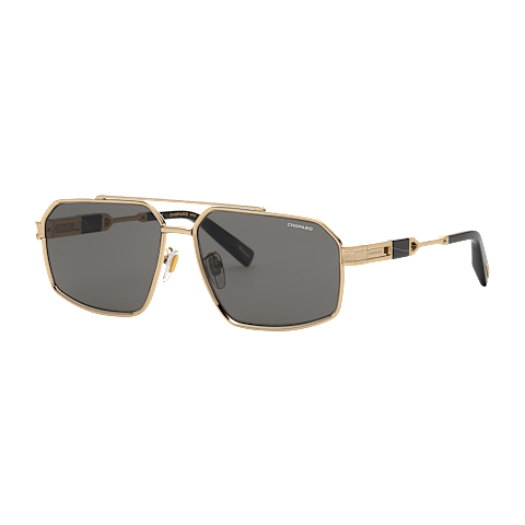 Ingrandisci {0}Chopard  Occhiali da sole uomo - L.U.C veduta di 3/4