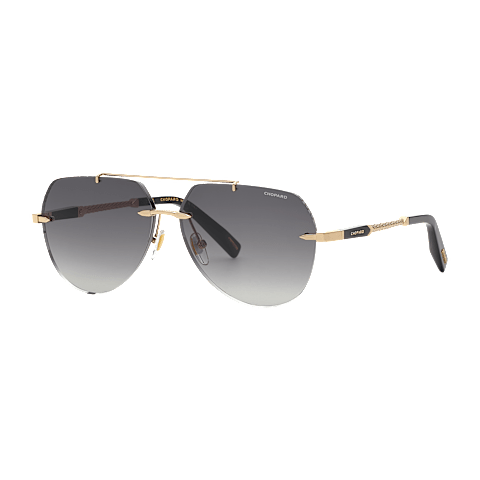 Enlarge {0}Chopard  Sunglasses for men - L.U.C 3/4 view