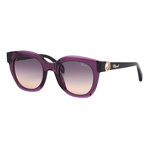 Enlarge {0}Chopard  Sunglasses for women - Happy Diamonds 3/4 view