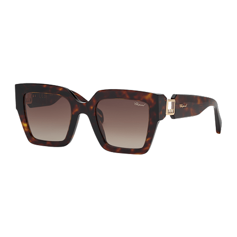 Enlarge {0}Chopard  Sunglasses for women - L.U.C 3/4 view