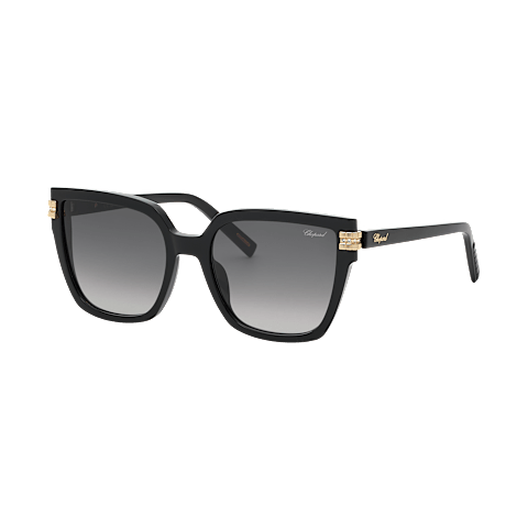 Enlarge {0}Chopard  Sunglasses for women - ICE CUBE  3/4 view