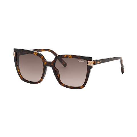 Enlarge {0}Chopard  Sunglasses for women - ICE CUBE  3/4 view