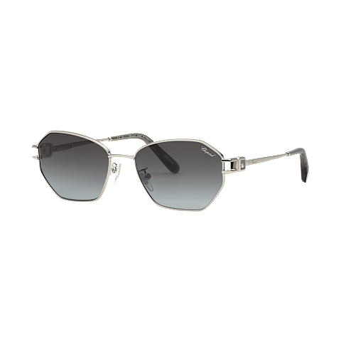 Enlarge {0}Chopard  Sunglasses for women - HAPPY DIAMONDS 3/4 view