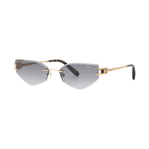 Ingrandisci {0}Chopard  Occhiali da sole donna - HAPPY DIAMONDS veduta di 3/4