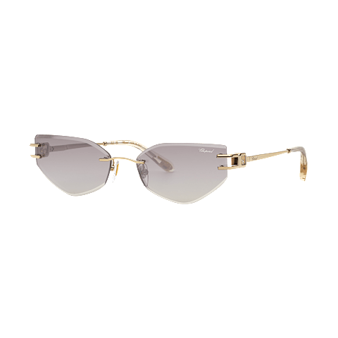 Enlarge {0}Chopard  Sunglasses for women - HAPPY DIAMONDS 3/4 view