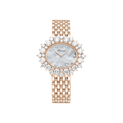 放大 {0}Chopard L'Heure du Diamant系列 女士 钻石 腕表 正面视图