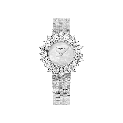 Agrandir {0}Chopard L'Heure du Diamant Femme - Montre Diamant Vue de face
