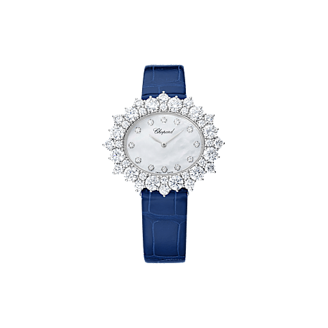 放大 {0}Chopard L'Heure du Diamant系列 女士 钻石 腕表 正面视图