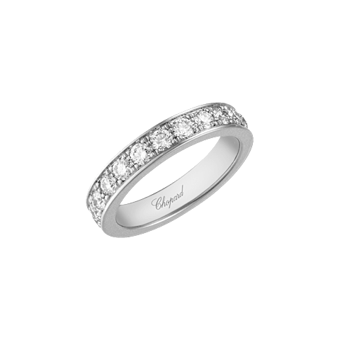 Agrandir {0}Chopard - Bague Timeless Wedding Band @824402-1008 Vue 3/4