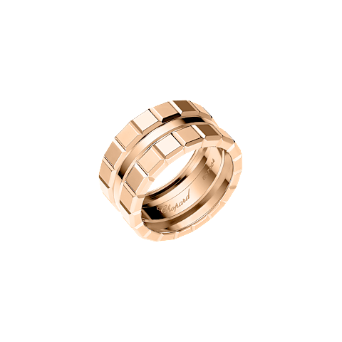 Enlarge {0}Chopard  Ring Ice Cube @827004-5010 3/4 view