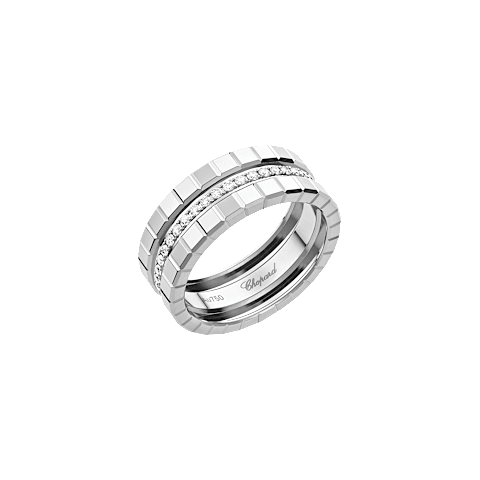 放大 {0}Chopard - 钻石 戒指 Ice Cube @827005-1040 3/4视图
