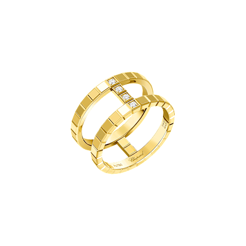 Enlarge {0}Chopard diamond Ring Ice Cube @827006-0010 3/4 view
