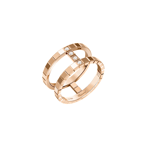 EnlargeChopard diamond Ring Ice Cube @827006-5010 3/4 view