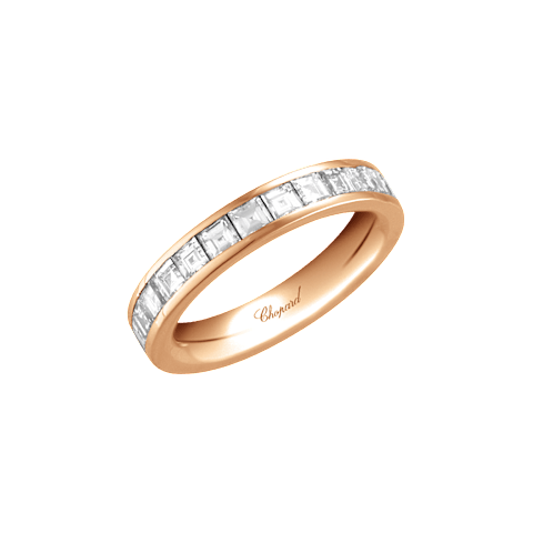 Увеличить {0}Chopard - Кольцо с бриллиантами Timeless Wedding Band @827336-5110 Вид 3/4