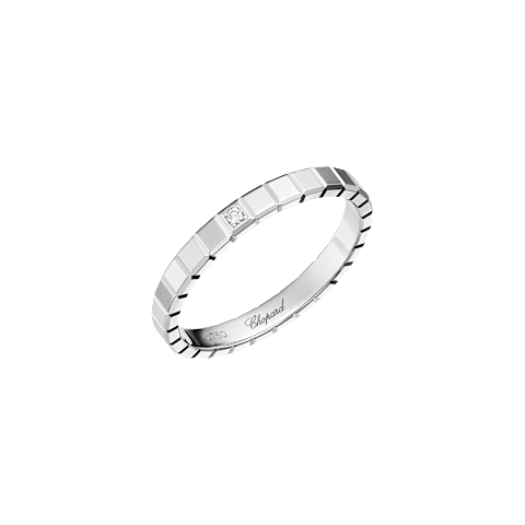 AgrandirChopard - Bague Diamant Ice Cube @827702-1229 Vue 3/4