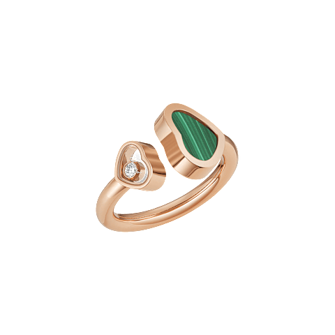 EnlargeChopard  Ring Happy Hearts @829482-5102 3/4 view