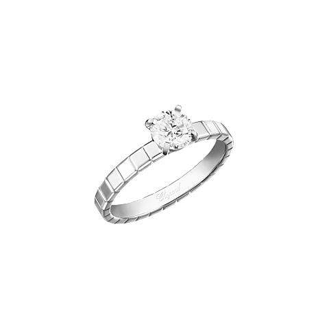 放大 {0}Chopard Diamond 戒指 Ice Cube @829762-9000 3/4 view