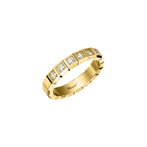 Enlarge {0}Chopard diamond Ring Ice Cube @829834-0039 3/4 view