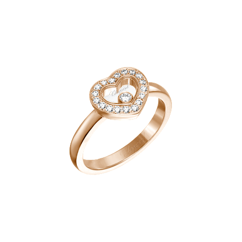 Enlarge {0}Chopard diamond Ring Happy Diamonds Icons @82A054-5200 3/4 view