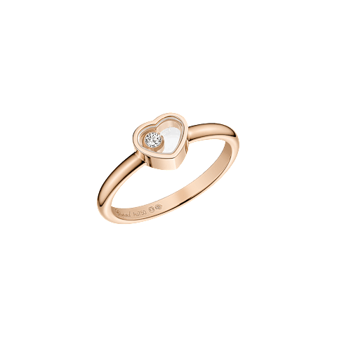 Vergr&ouml;&szlig;ern {0}Chopard - Diamant Ring My Happy Hearts @82A086-5000 3/4-Ansicht