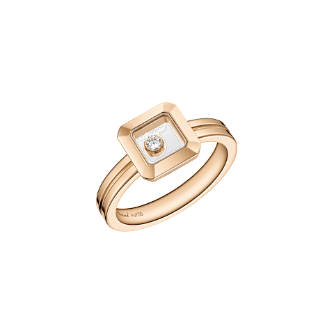 Agrandir {0}Chopard - Bague Happy Diamonds Icons @82A114-5000 Vue 3/4