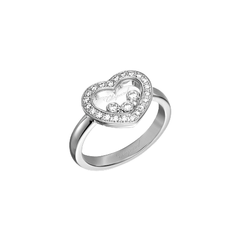 Enlarge {0}Chopard diamond Ring Happy Diamonds Icons @82A611-1200 3/4 view