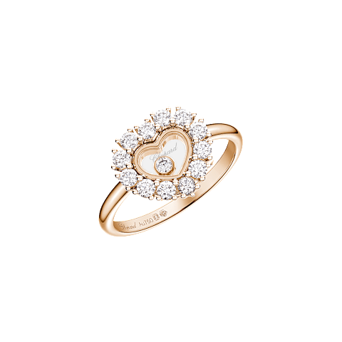 Vergr&ouml;&szlig;ern {0}Chopard - Diamant Ring Happy Diamonds Icons Joaillerie @82A616-5000 3/4-Ansicht