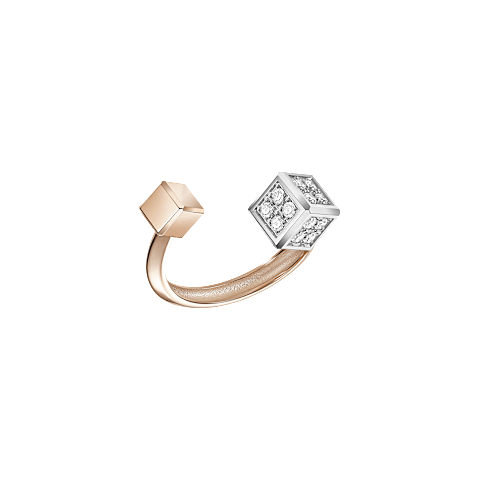 تكبير {0}Chopard - خاتم آيس كيوب بي كيوب @82A661-9010 عرض 3/4