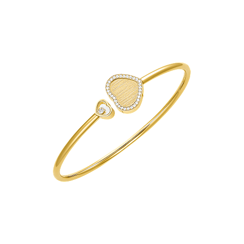 拡大 {0}Chopard - ブレスレット ハッピーハート @85A107-0920    3/4ビュー