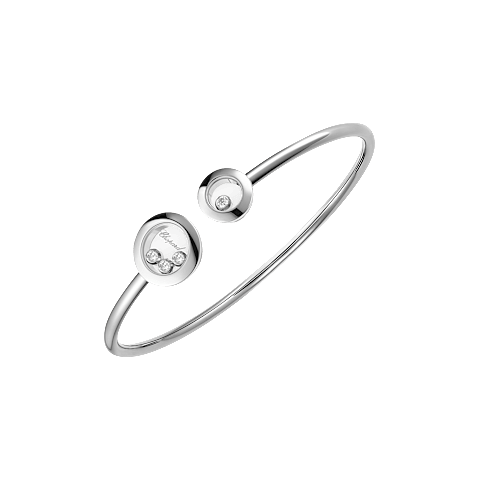 Enlarge {0}Chopard - Bracelet Happy Diamonds Icons @85A618-1000    3/4 view