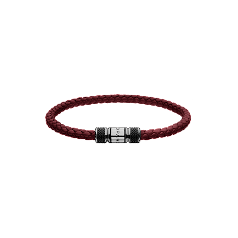 Ingrandisci {0}Chopard Bracciale Classic Racing - Pelle di agnello Bracciale - veduta frontale