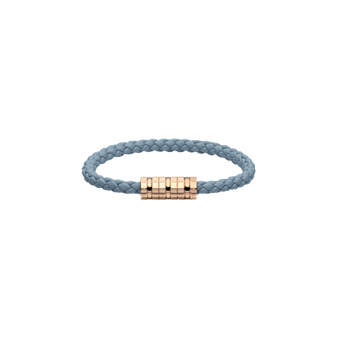 Ingrandisci {0}Chopard BRACCIALE ICE CUBE - Pelle di agnello Bracciale - veduta frontale