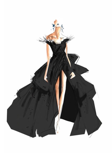 Caroline Scheufele Haute Couture Chopard Gown 