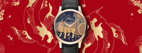 L.U.C XP Urushi Year of the Ox ultra thin watch