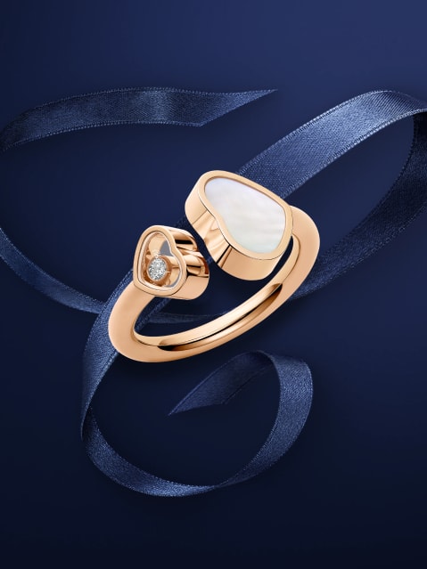Happy Hearts diamond rings for women