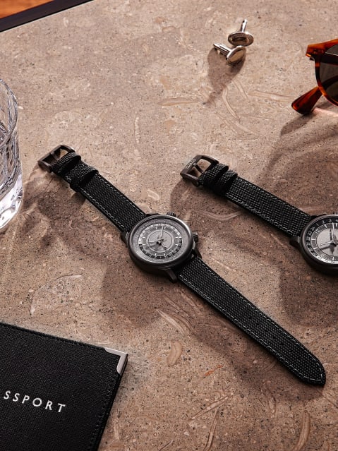 Titanium luxury watch for men