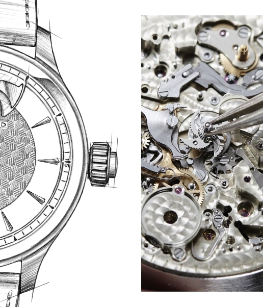  L.U.C Collection Perpetual Twin Luxury Watch for Men