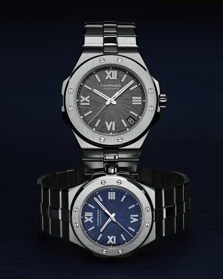 Croquis de la montre de luxe Alpine Eagle.