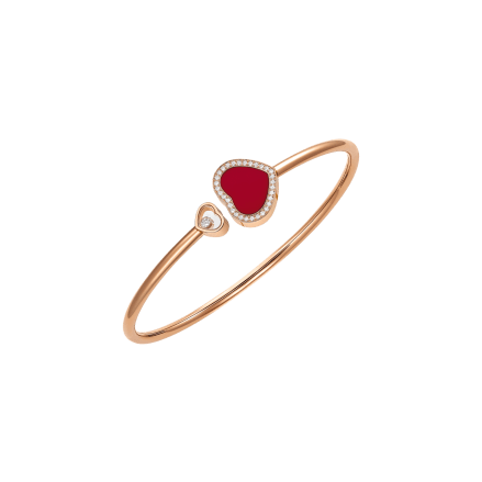 Bracelet en or rose et diamant