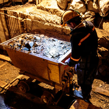 Artisanal gold miner