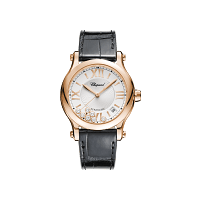 Chopard Happy Sport Women diamond watch FRONT